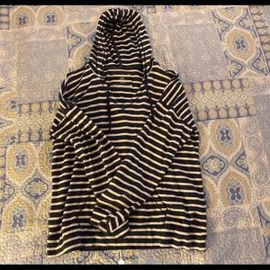 Striped hoodie